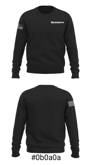 Crew Neck Sweatshirt, Boomers, Women's Basketball, Teamtime, Team time, sublimation, custom sports apparel, team uniforms, spirit wear, spiritwear, sports uniforms, custom shirts, team store, custom team store, fundraiser sports, apparel fundraiser