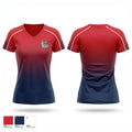 Plainview High School Cross Country 5511626 Women's Short Sleeve V-neck Shirt - 1