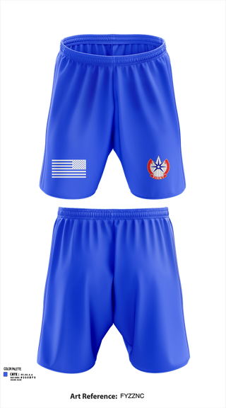 Athletic Shorts With Pockets, 1st Theater Sustainment Command, Army, Teamtime, Team time, sublimation, custom sports apparel, team uniforms, spirit wear, spiritwear, sports uniforms, custom shirts, team store, custom team store, fundraiser sports, apparel fundraiser