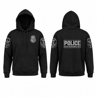 Hoodie, Metro Enforcement Unit, Police, Teamtime, Team time, sublimation, custom sports apparel, team uniforms, spirit wear, spiritwear, sports uniforms, custom shirts, team store, custom team store, fundraiser sports, apparel fundraiser