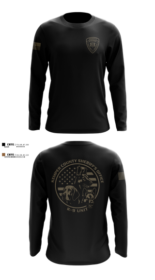 Long Sleeve Performance Shirt, Kemper County Sheriff’s Office, Police, Teamtime, Team time, sublimation, custom sports apparel, team uniforms, spirit wear, spiritwear, sports uniforms, custom shirts, team store, custom team store, fundraiser sports, apparel fundraiser