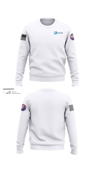 Crew Neck Sweatshirt, Elkader Police Department, Police, Teamtime, Team time, sublimation, custom sports apparel, team uniforms, spirit wear, spiritwear, sports uniforms, custom shirts, team store, custom team store, fundraiser sports, apparel fundraiser