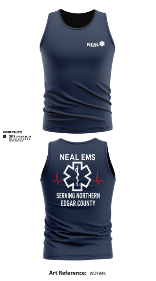 Tank Top, NEAL EMS, EMS/EMT, Teamtime, Team time, sublimation, custom sports apparel, team uniforms, spirit wear, spiritwear, sports uniforms, custom shirts, team store, custom team store, fundraiser sports, apparel fundraiser