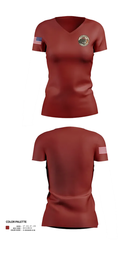 Womens Short Sleeve Vneck Shirt, Sheldon Fire Department, Fire Department, Teamtime, Team time, sublimation, custom sports apparel, team uniforms, spirit wear, spiritwear, sports uniforms, custom shirts, team store, custom team store, fundraiser sports, apparel fundraiser