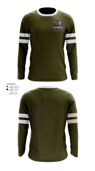Long Sleeve Performance Shirt, Slapsquatch, Ice Hockey, Teamtime, Team time, sublimation, custom sports apparel, team uniforms, spirit wear, spiritwear, sports uniforms, custom shirts, team store, custom team store, fundraiser sports, apparel fundraiser