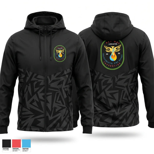 Windbreaker, Haz Mat 2 Environmental Fire Rescue Foundation, , Teamtime, Team time, sublimation, custom sports apparel, team uniforms, spirit wear, spiritwear, sports uniforms, custom shirts, team store, custom team store, fundraiser sports, apparel fundraiser