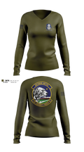 176 SFS Women's Long Sleeve V-neck Shirt - 4
