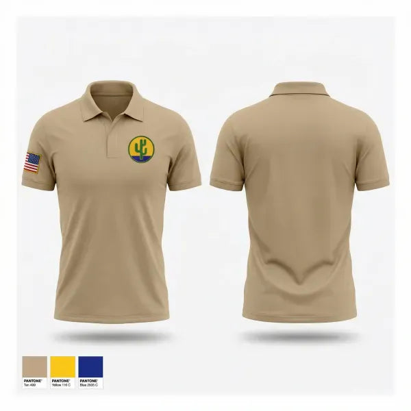 Short Sleeve Performance Polo, 236 ICTC, Army, Teamtime, Team time, sublimation, custom sports apparel, team uniforms, spirit wear, spiritwear, sports uniforms, custom shirts, team store, custom team store, fundraiser sports, apparel fundraiser