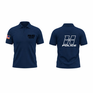 Short Sleeve Performance Polo, Hurricane Police Department, Police, Teamtime, Team time, sublimation, custom sports apparel, team uniforms, spirit wear, spiritwear, sports uniforms, custom shirts, team store, custom team store, fundraiser sports, apparel fundraiser