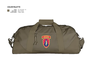 Duffle Bag, HHB 4th BN, 3rd SFAB, , Teamtime, Team time, sublimation, custom sports apparel, team uniforms, spirit wear, spiritwear, sports uniforms, custom shirts, team store, custom team store, fundraiser sports, apparel fundraiser