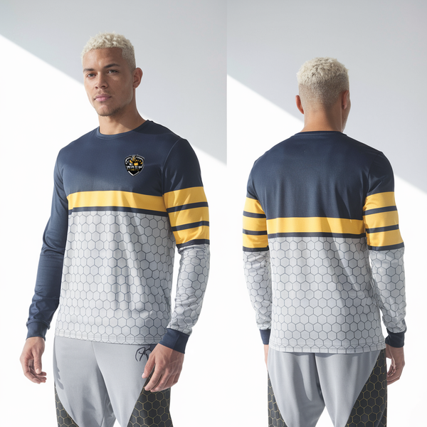 Long Sleeve Performance Shirt, USS WASP, , Teamtime, Team time, sublimation, custom sports apparel, team uniforms, spirit wear, spiritwear, sports uniforms, custom shirts, team store, custom team store, fundraiser sports, apparel fundraiser