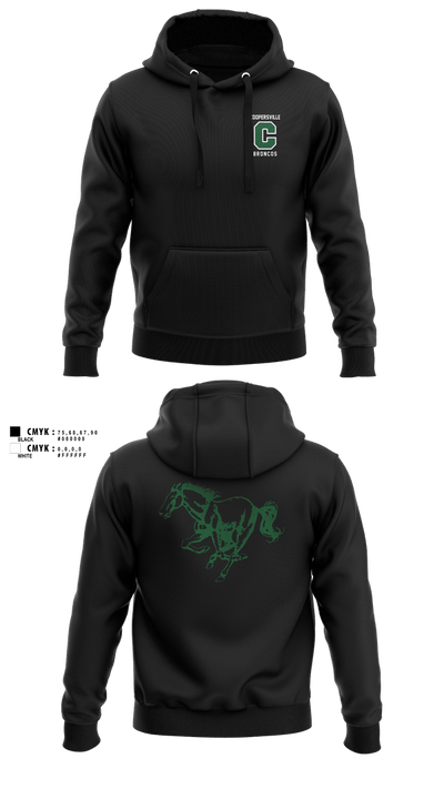 Coopersville Broncos 1775394 Hoodie - 2