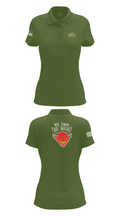D Co 3-47 Cadre Women's Short Sleeve Performance Polo  - 55