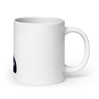 Strike Eagle Keeper White Glossy Mug - Medium