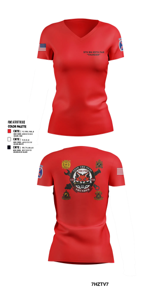 Womens Short Sleeve Vneck Shirt, F FSB, 5-25 FAR, Army, Teamtime, Team time, sublimation, custom sports apparel, team uniforms, spirit wear, spiritwear, sports uniforms, custom shirts, team store, custom team store, fundraiser sports, apparel fundraiser