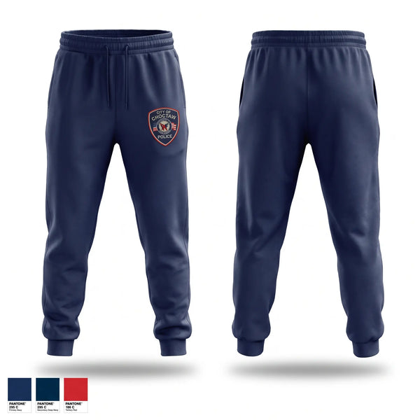 Sweatpants, Choctaw Police Department, Police, Teamtime, Team time, sublimation, custom sports apparel, team uniforms, spirit wear, spiritwear, sports uniforms, custom shirts, team store, custom team store, fundraiser sports, apparel fundraiser