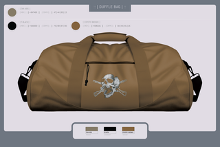 Duffle Bag, KIS SECFOR, Army, Teamtime, Team time, sublimation, custom sports apparel, team uniforms, spirit wear, spiritwear, sports uniforms, custom shirts, team store, custom team store, fundraiser sports, apparel fundraiser