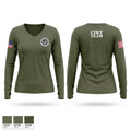 Central Iowa Regional Tactical Team Women's Long Sleeve V-neck Shirt - 1