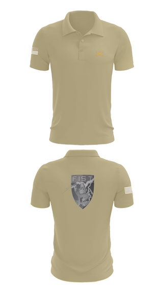 Short Sleeve Performance Polo, HHB 113th FA / FIST, , Teamtime, Team time, sublimation, custom sports apparel, team uniforms, spirit wear, spiritwear, sports uniforms, custom shirts, team store, custom team store, fundraiser sports, apparel fundraiser