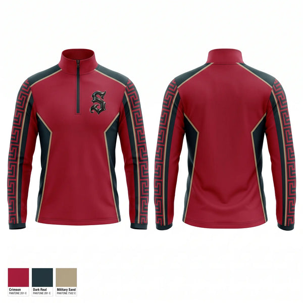 Quarter Zip Jacket, Scorpions, Baseball, Teamtime, Team time, sublimation, custom sports apparel, team uniforms, spirit wear, spiritwear, sports uniforms, custom shirts, team store, custom team store, fundraiser sports, apparel fundraiser