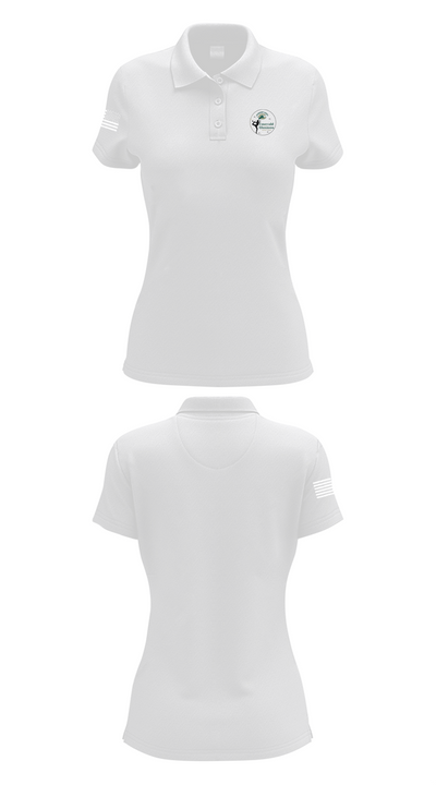 Emerald Illusions Dance Team 67098872 Women's Short Sleeve Performance Polo  - 17