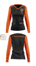 OTS 22843148 Women's Long Sleeve V-neck Shirt - 22