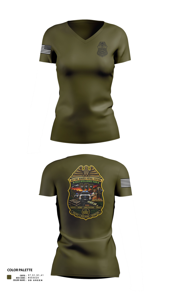 Womens Short Sleeve Vneck Shirt, Field intelligence team, Police, Teamtime, Team time, sublimation, custom sports apparel, team uniforms, spirit wear, spiritwear, sports uniforms, custom shirts, team store, custom team store, fundraiser sports, apparel fundraiser