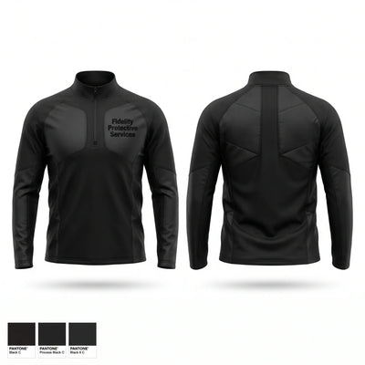 Fidelity Protective Services Quarter Zip Jacket - 1