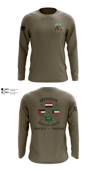 Long Sleeve Performance Shirt, 650th RSG, Army, Teamtime, Team time, sublimation, custom sports apparel, team uniforms, spirit wear, spiritwear, sports uniforms, custom shirts, team store, custom team store, fundraiser sports, apparel fundraiser