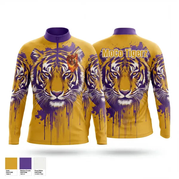 Quarter Zip Jacket, MoCo, Men's Basketball, Teamtime, Team time, sublimation, custom sports apparel, team uniforms, spirit wear, spiritwear, sports uniforms, custom shirts, team store, custom team store, fundraiser sports, apparel fundraiser