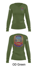 HHC/128th Aviation Brigade 36515709 Women's Long Sleeve V-neck Shirt - 57