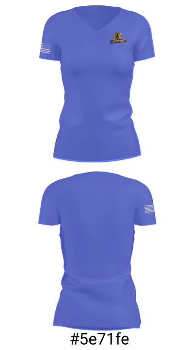 pepstart 50420729 Women's Short Sleeve V-neck Shirt - 21