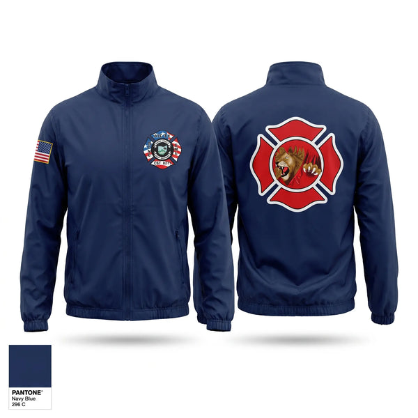 Windbreaker, Company 52, Fire Department, Teamtime, Team time, sublimation, custom sports apparel, team uniforms, spirit wear, spiritwear, sports uniforms, custom shirts, team store, custom team store, fundraiser sports, apparel fundraiser