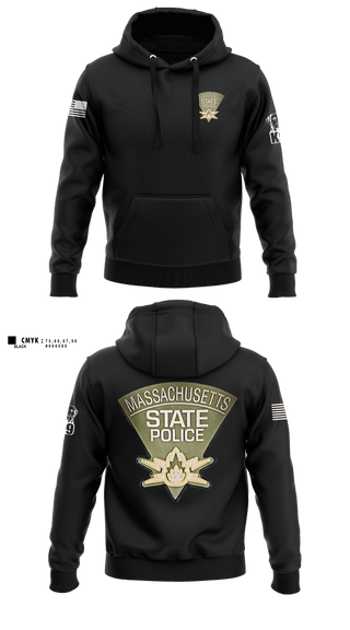 Hoodie, Massachusetts State Police Fire & Explosion Investigation Unit, Police, Teamtime, Team time, sublimation, custom sports apparel, team uniforms, spirit wear, spiritwear, sports uniforms, custom shirts, team store, custom team store, fundraiser sports, apparel fundraiser