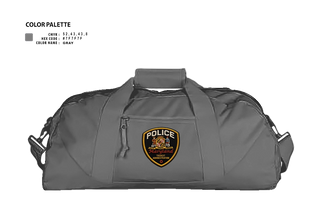 Duffle Bag, MTA, Police, Teamtime, Team time, sublimation, custom sports apparel, team uniforms, spirit wear, spiritwear, sports uniforms, custom shirts, team store, custom team store, fundraiser sports, apparel fundraiser