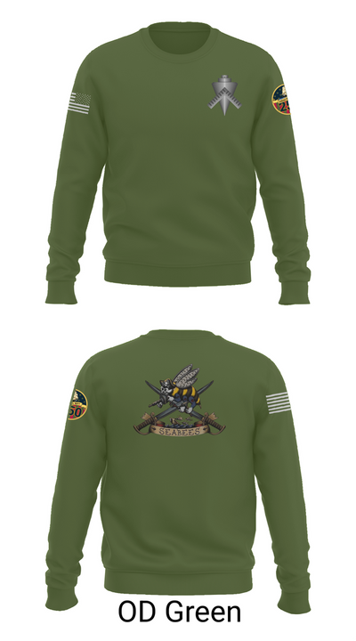 Seabee Crew Neck Sweatshirt - 43