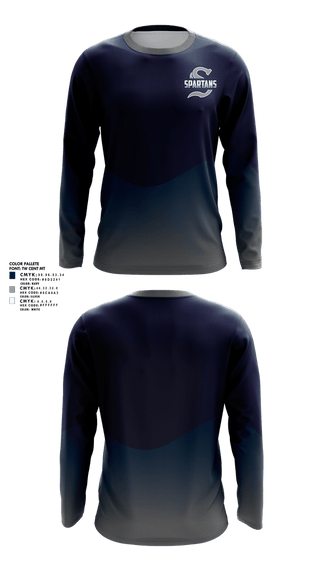 Long Sleeve Performance Shirt, Springfield Township Track & Field, Track & Field, Teamtime, Team time, sublimation, custom sports apparel, team uniforms, spirit wear, spiritwear, sports uniforms, custom shirts, team store, custom team store, fundraiser sports, apparel fundraiser