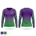 Twister Sisters Women's Long Sleeve V-neck Shirt - 1