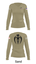1-1 ASPS 63924306 Women's Long Sleeve V-neck Shirt - 97