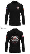 American Red Cross Long Sleeve hooded sunshirt - 5
