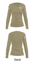 TEST 95855868 Women's Long Sleeve V-neck Shirt - 47