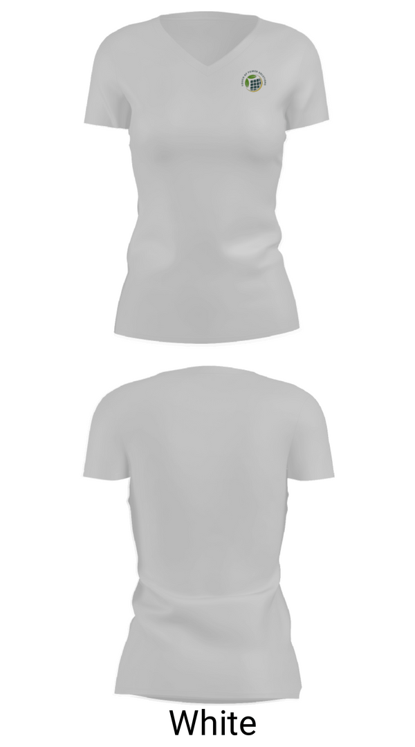 Women's Short Sleeve Vneck Shirt, Touch of power solutions, , Teamtime, Team time, sublimation, custom sports apparel, team uniforms, spirit wear, spiritwear, sports uniforms, custom shirts, team store, custom team store, fundraiser sports, apparel fundraiser