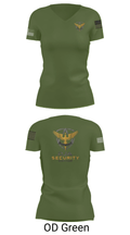 DJA 2725367 Women's Short Sleeve V-neck Shirt - 28