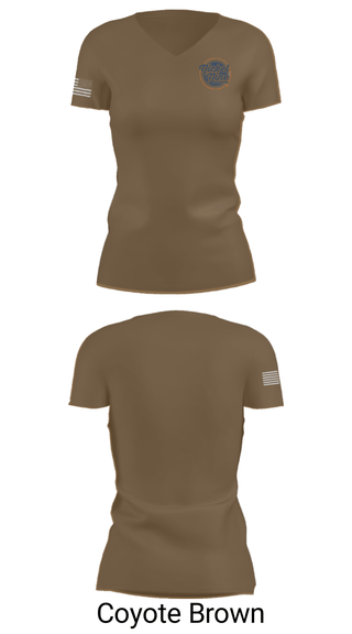 Women's Short Sleeve Vneck Shirt, , Army, Teamtime, Team time, sublimation, custom sports apparel, team uniforms, spirit wear, spiritwear, sports uniforms, custom shirts, team store, custom team store, fundraiser sports, apparel fundraiser