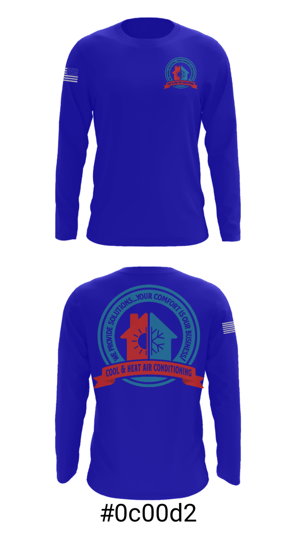 Long Sleeve Performance Shirt, Cool & Heat Air Conditioning, , Teamtime, Team time, sublimation, custom sports apparel, team uniforms, spirit wear, spiritwear, sports uniforms, custom shirts, team store, custom team store, fundraiser sports, apparel fundraiser