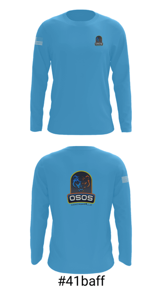 Long Sleeve Performance Shirt, OSOS CONCRETE LLC, , Teamtime, Team time, sublimation, custom sports apparel, team uniforms, spirit wear, spiritwear, sports uniforms, custom shirts, team store, custom team store, fundraiser sports, apparel fundraiser