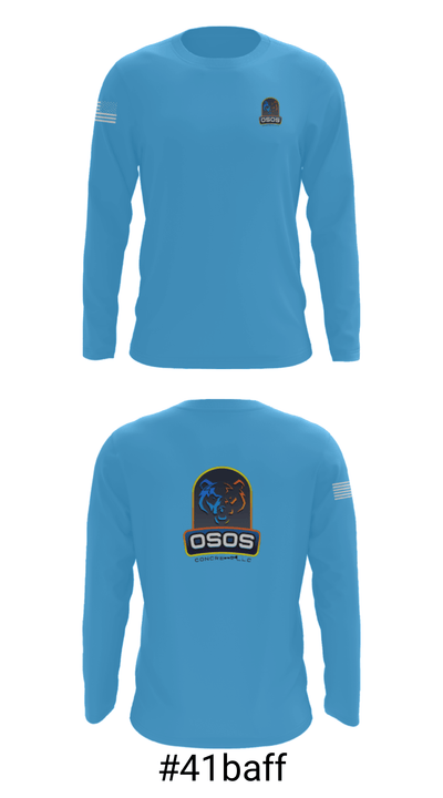 OSOS CONCRETE LLC 97572921 Long Sleeve Performance Shirt - 18