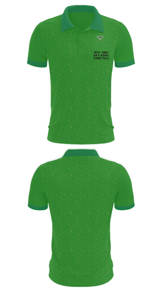 Short Sleeve Performance Polo, West Jones High School Basketball, Women's Basketball, Teamtime, Team time, sublimation, custom sports apparel, team uniforms, spirit wear, spiritwear, sports uniforms, custom shirts, team store, custom team store, fundraiser sports, apparel fundraiser