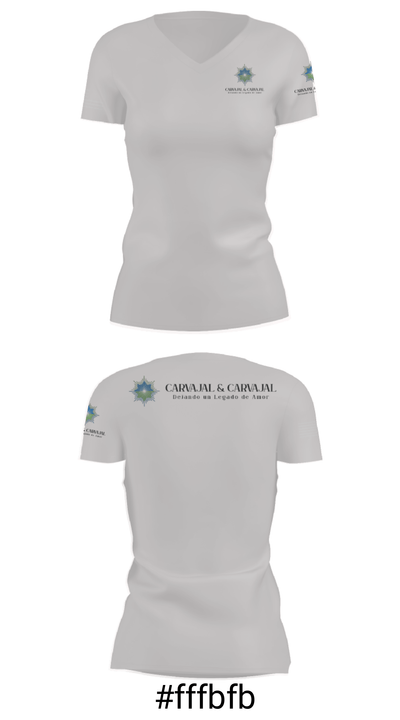 464 Med. Co. (DS) 94227357 Women's Short Sleeve V-neck Shirt - 21