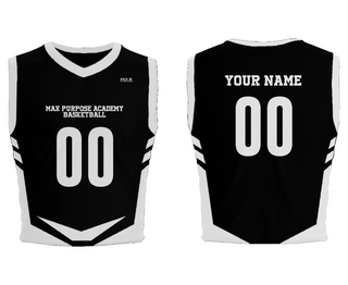 Mens Basketball Jersey, Max Purpose Academy Basketball, Men's Basketball, Teamtime, Team time, sublimation, custom sports apparel, team uniforms, spirit wear, spiritwear, sports uniforms, custom shirts, team store, custom team store, fundraiser sports, apparel fundraiser